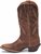 Side view of Justin Boot Womens Quinlan Tan